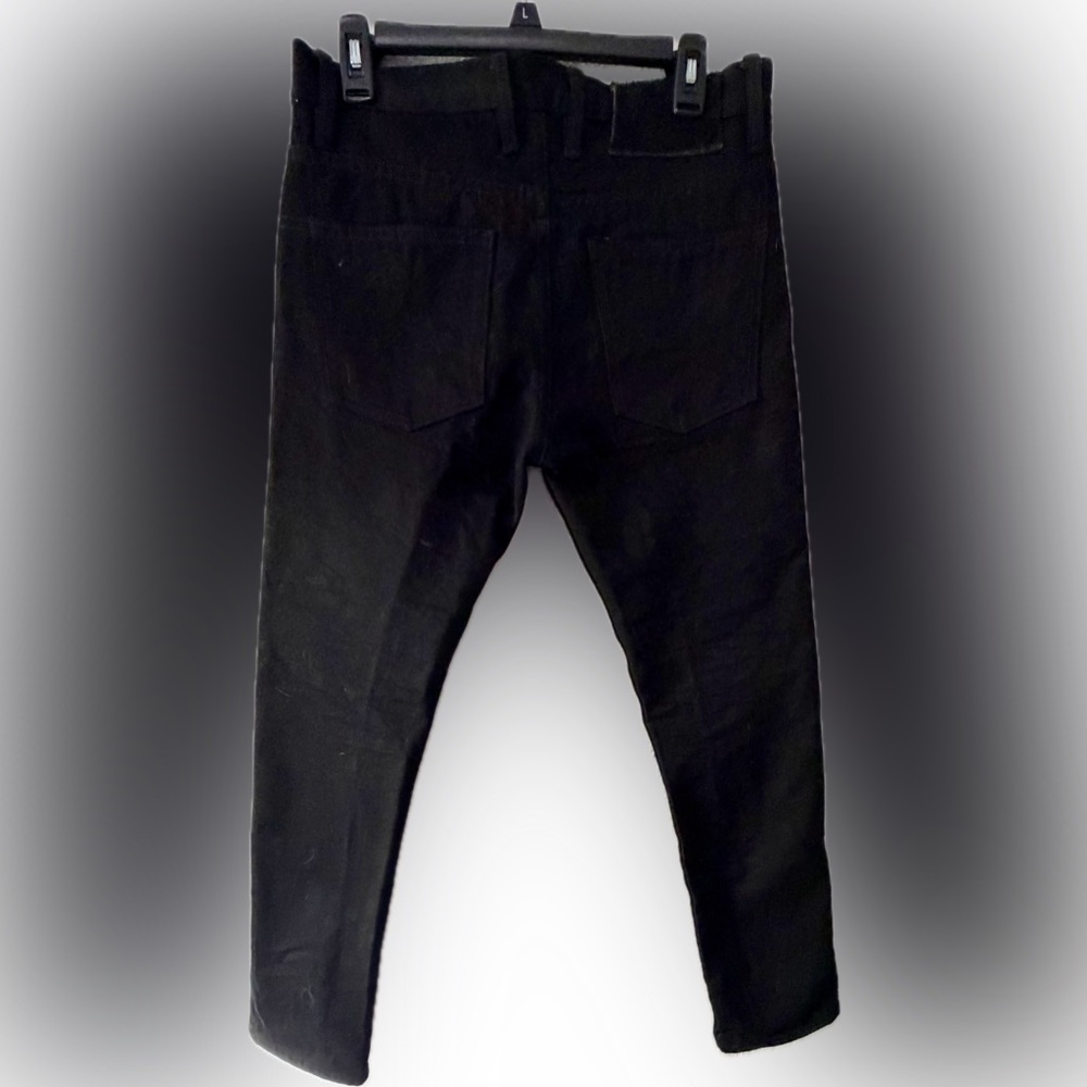 3sixteen Men's Slim Black Jeans - Minimal Back Pocket Design